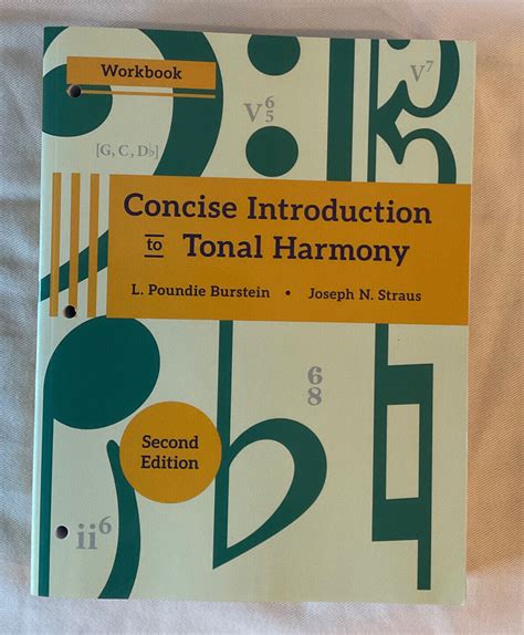 Concise Introduction to Tonal Harmony .